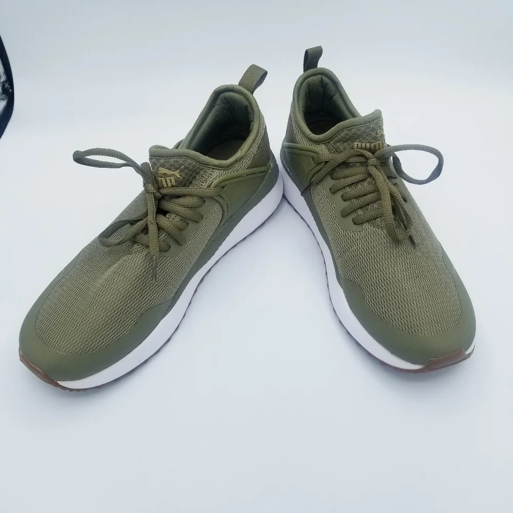 PUMA Pacer Next Cage Fresh Women's Sneakers in Olive Green